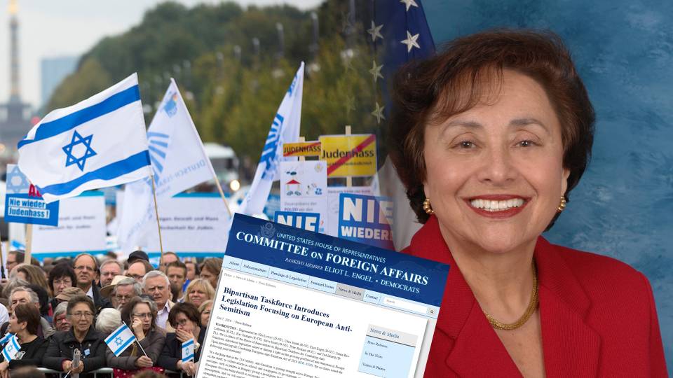 Jewish Lobby in America Pushes Bill to Monitor European "Anti-Semites"