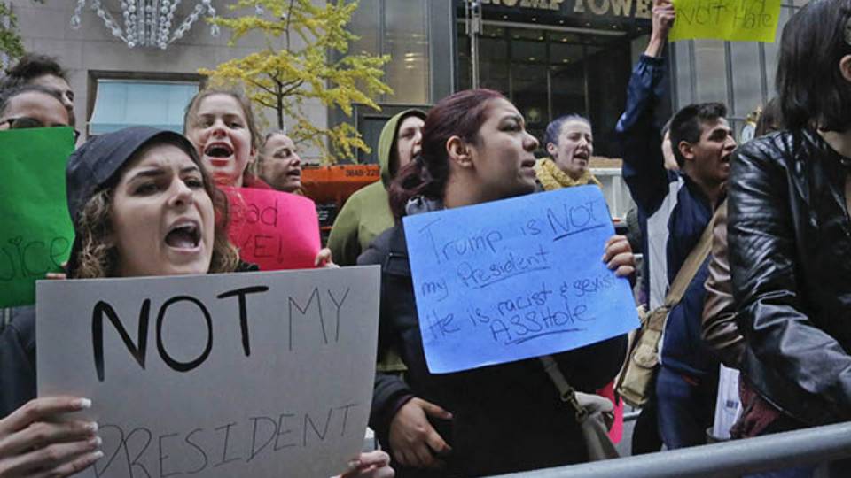 America on Edge: MoveOn Organizes Anti-Trump Protests Around Country