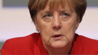 Desperate Merkel Calls for Burka Ban