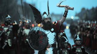 Up Helly Aa festival: modern-day Vikings celebrate in Shetland Islands