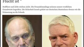 World Jewish Congress and Official German Jewry Welcome Nonwhite Invasion