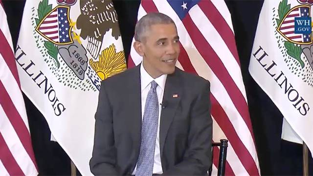 Obama Jokes about SCOTUS Pick: 'Yeah, He's a White Guy - Sorry!'