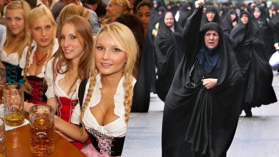 Muslim Scholar Celebrates Extinction Of Blue Eyed Blonde Haired