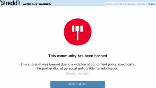 Reddit Doubles Down on Censorship, Bans /R/Altright for Undisclosed Reasons