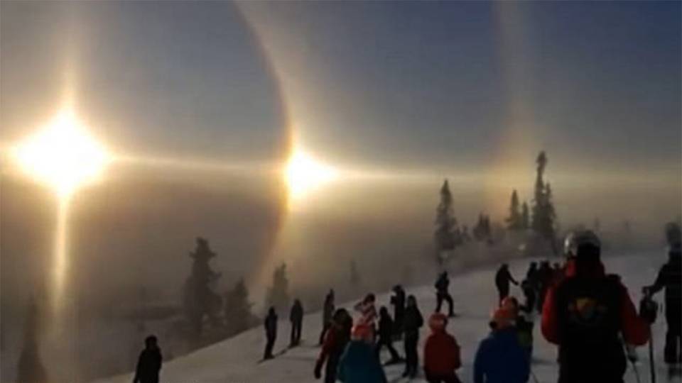 Sun Halo: Rare Weather Phenomenon Spotted in Sweden