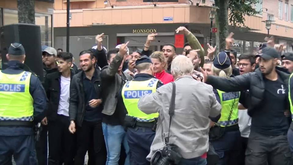 Immigrant Gang Attack Alternative for Sweden During Election Campaign in Uddevalla - Two Parliament Candidates Assaulted