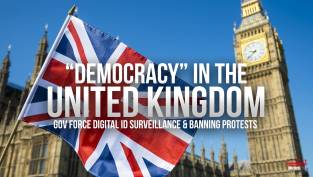 UK "Democracy" Gov. Force Digital ID Surveillance & Banning Protests