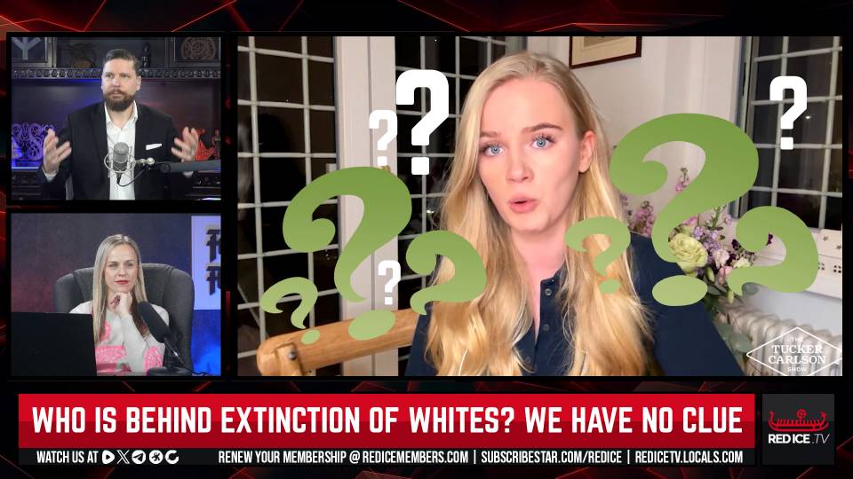 Who Is Behind Extinction of Whites? We Have No Clue
