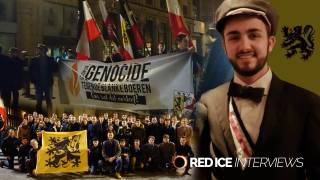 Flemish Nationalist Student Association Protest Genocide of White Farmers in South Africa