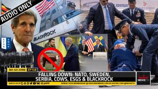 No-Go Zone: Falling Down, NATO, Sweden, Serbia, Cows, ESGs & BlackRock