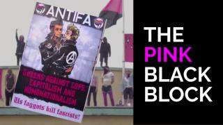 Red Ice Live - Pink-Black Block: ANTIFA's Militant Anarcho Feminist Lesbians