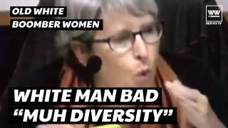 Liberal White Woman Tells White Men They Don't Get To Have An Opinion On Diversity
