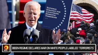 Biden Regime Declares War On White People Labeled 'Terrorists'