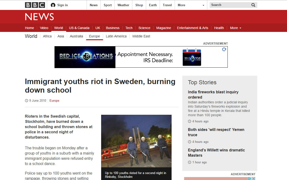 BBC Muslim school Sweden