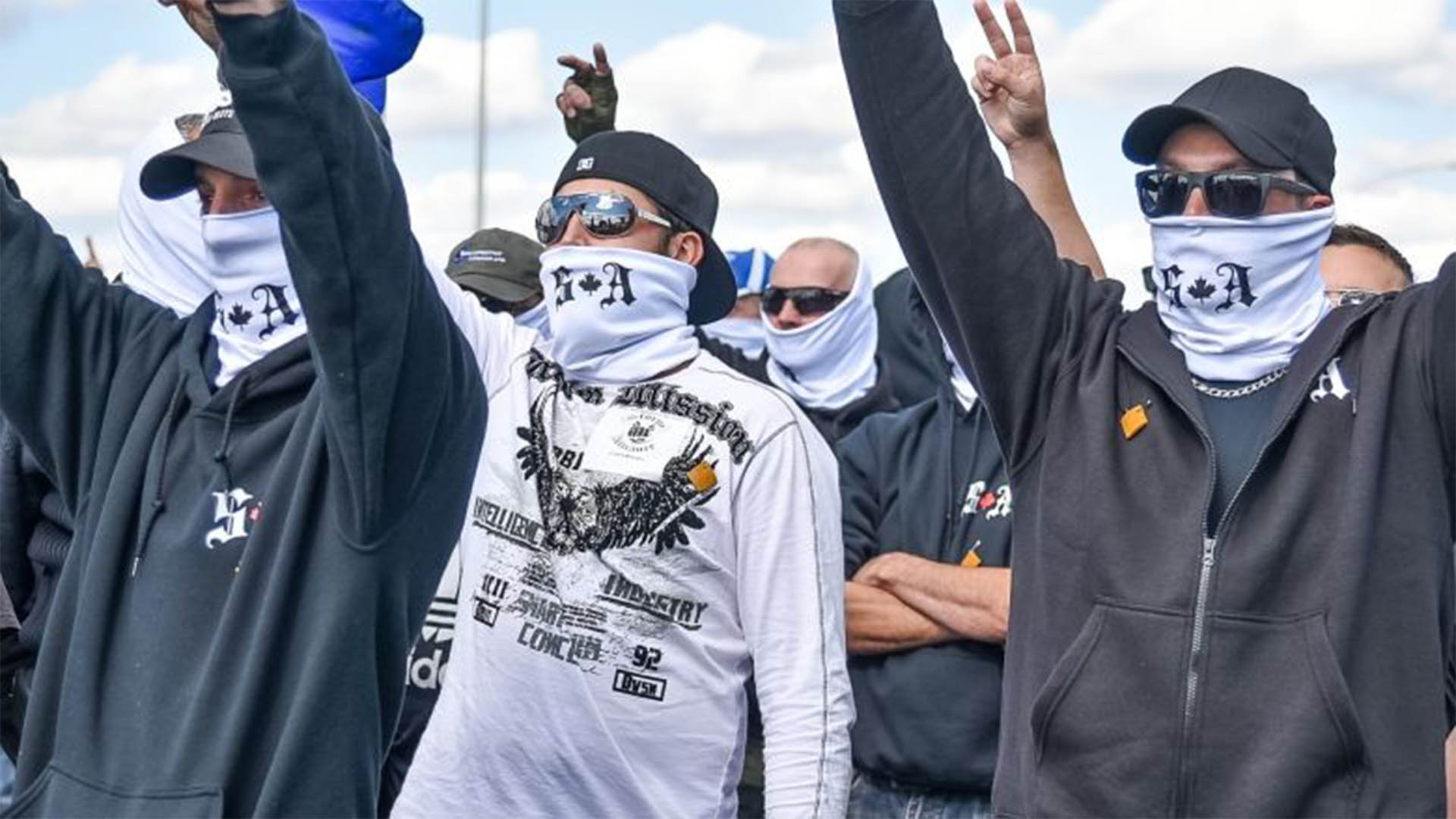 Farright, antiFascist Protesters Temporarily shut Quebec Border Crossing