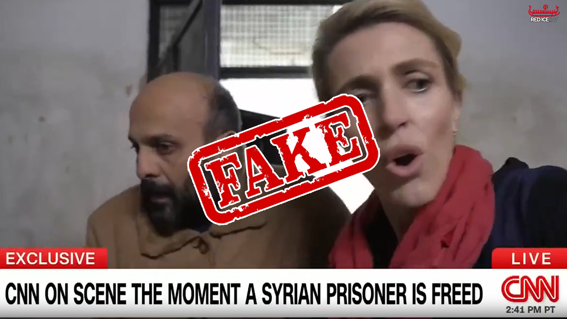 CNN's Fake & Gay Syrian Prison Escape Segment