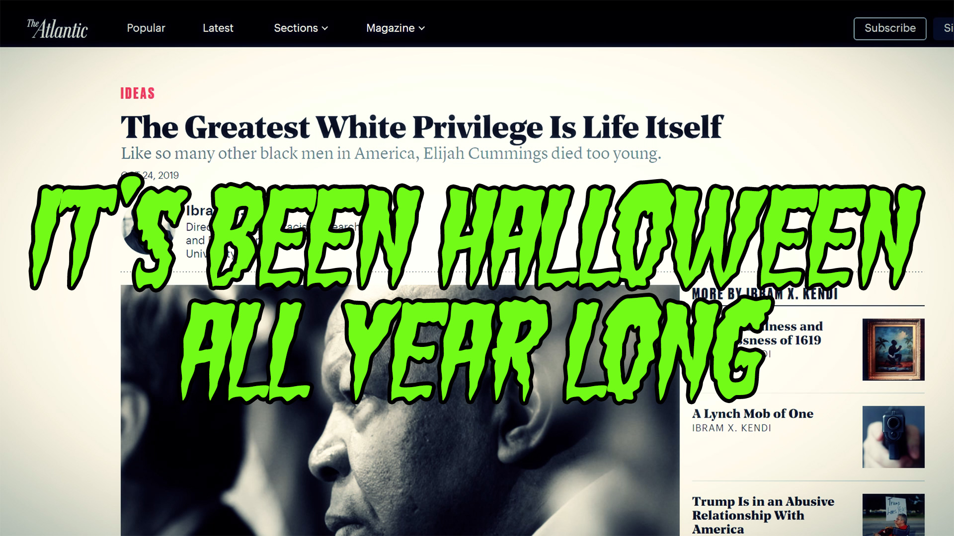 It's Been Halloween All Year Long